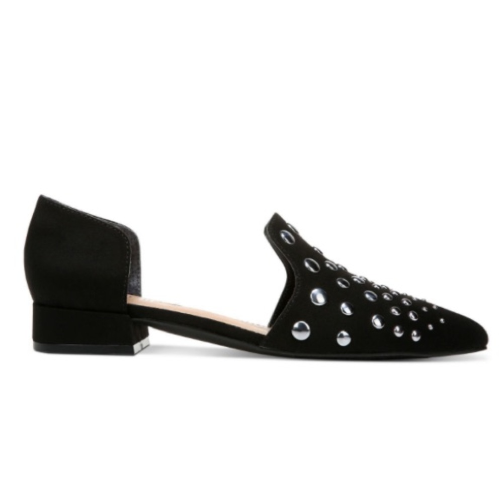 Bar Ill Women’s Cansia Black Faux-Suede
Slip-On Pointed Toe Heels Shoes - Picture 4 of 15